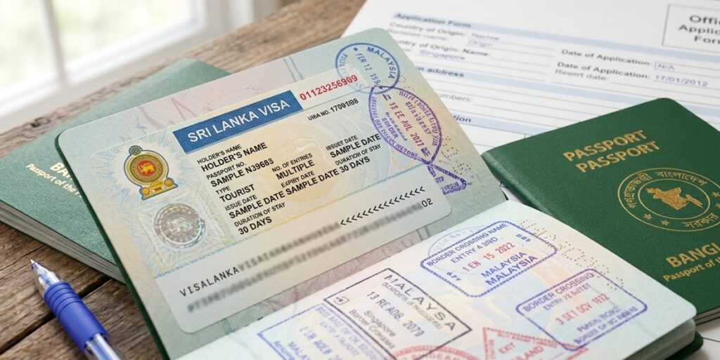 passport visa stamp application